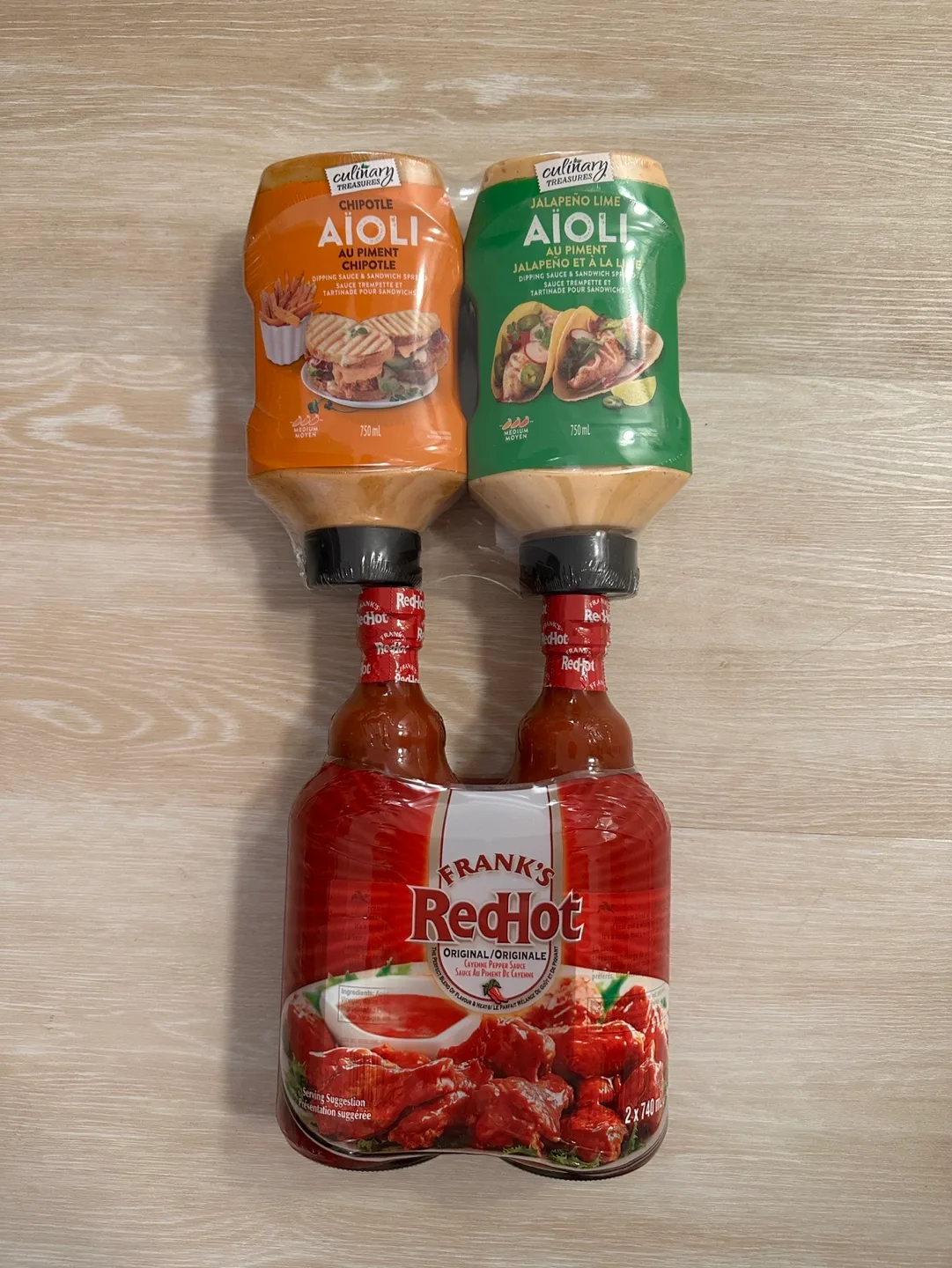costco Culinary Treasures Aioli + Frank's Hot Sauce thumbnail