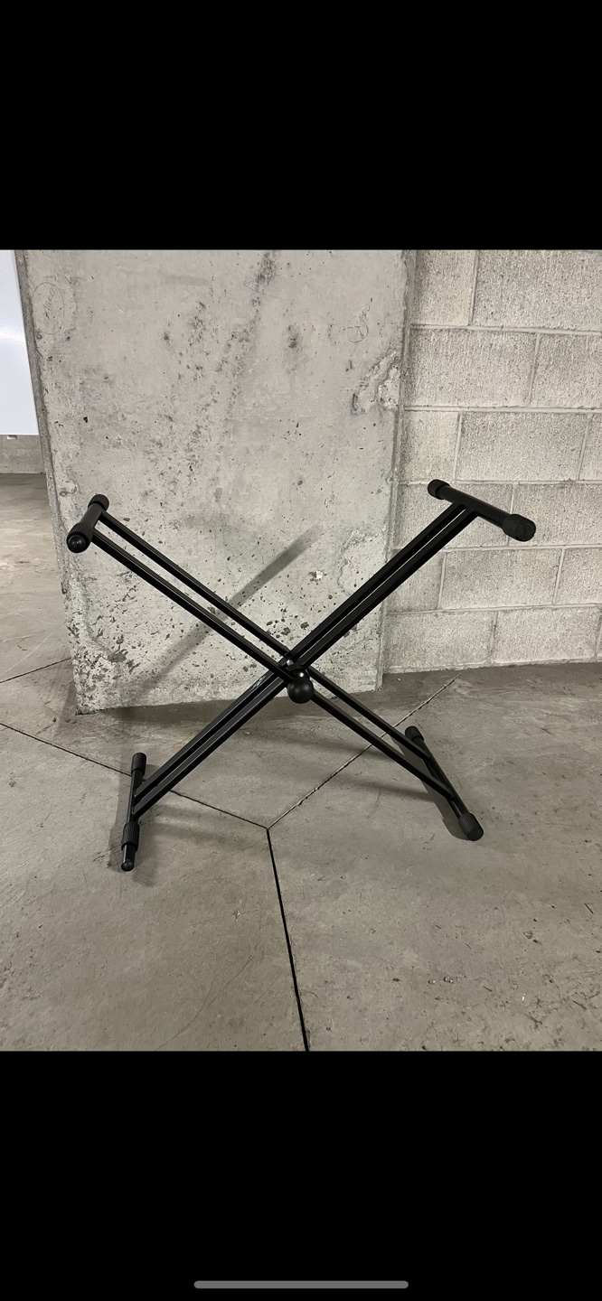 Durable Keyboard Stand - X-Frame Design