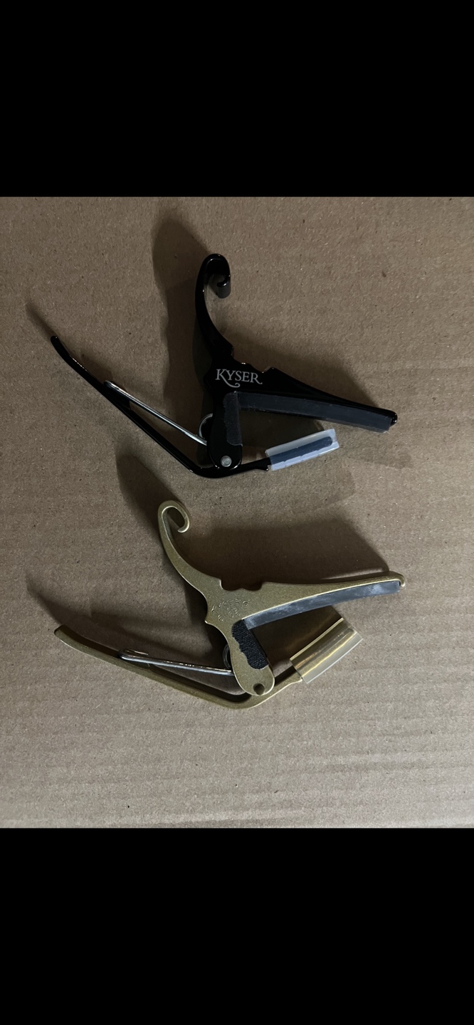 Two Kyser Guitar Capos