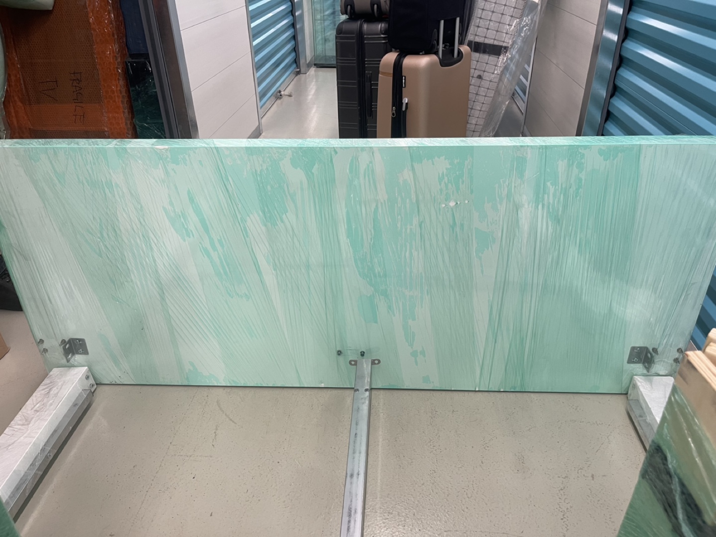 Modern Gloss & Metal Bed Frame - photo 4