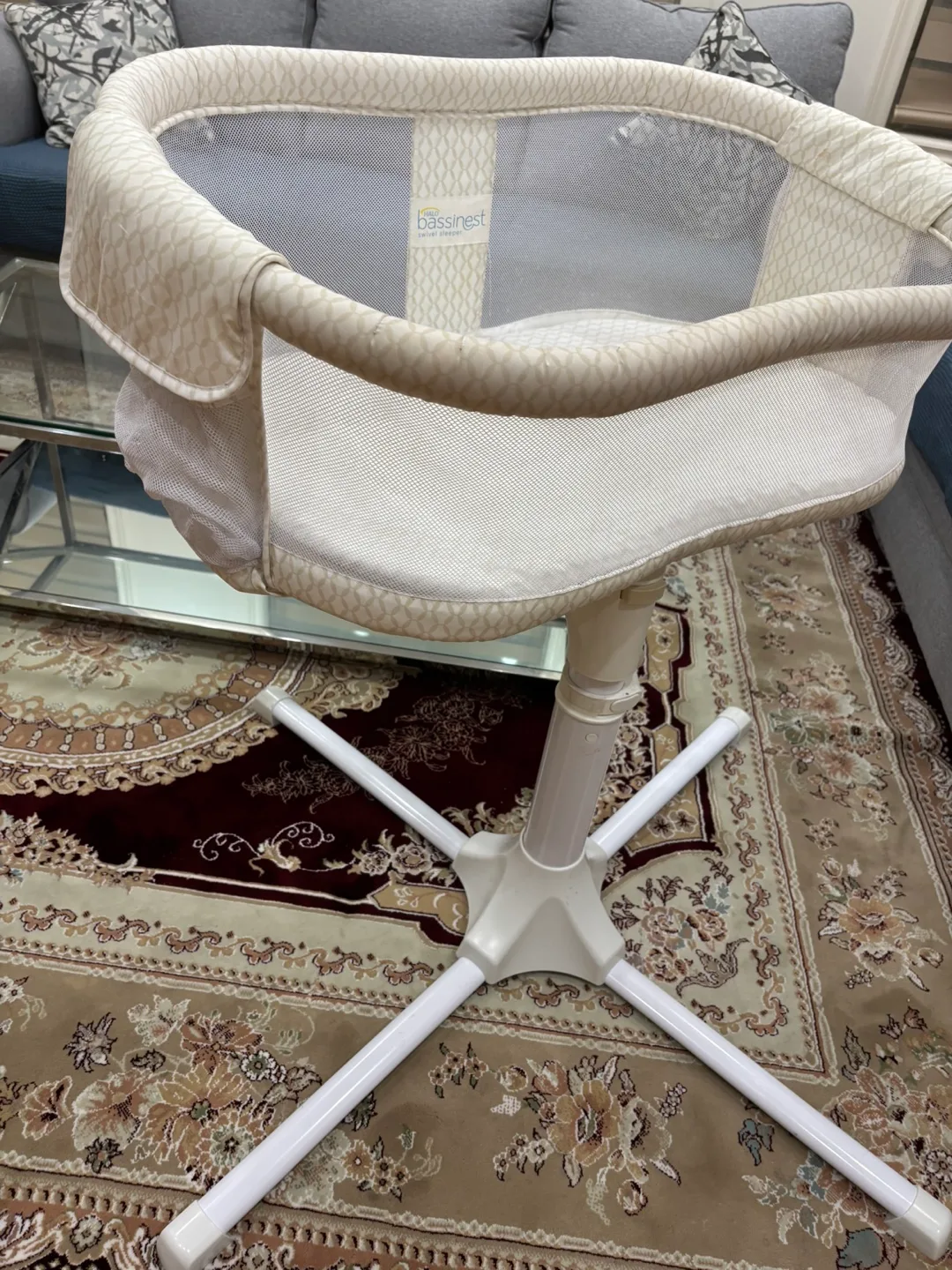 Baby Bassinet with Stand image indicator(3)