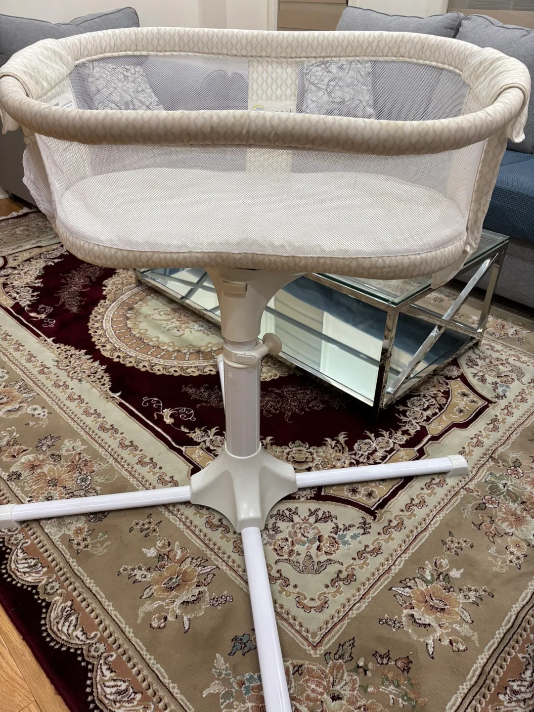 Baby Bassinet with Stand image indicator(4)
