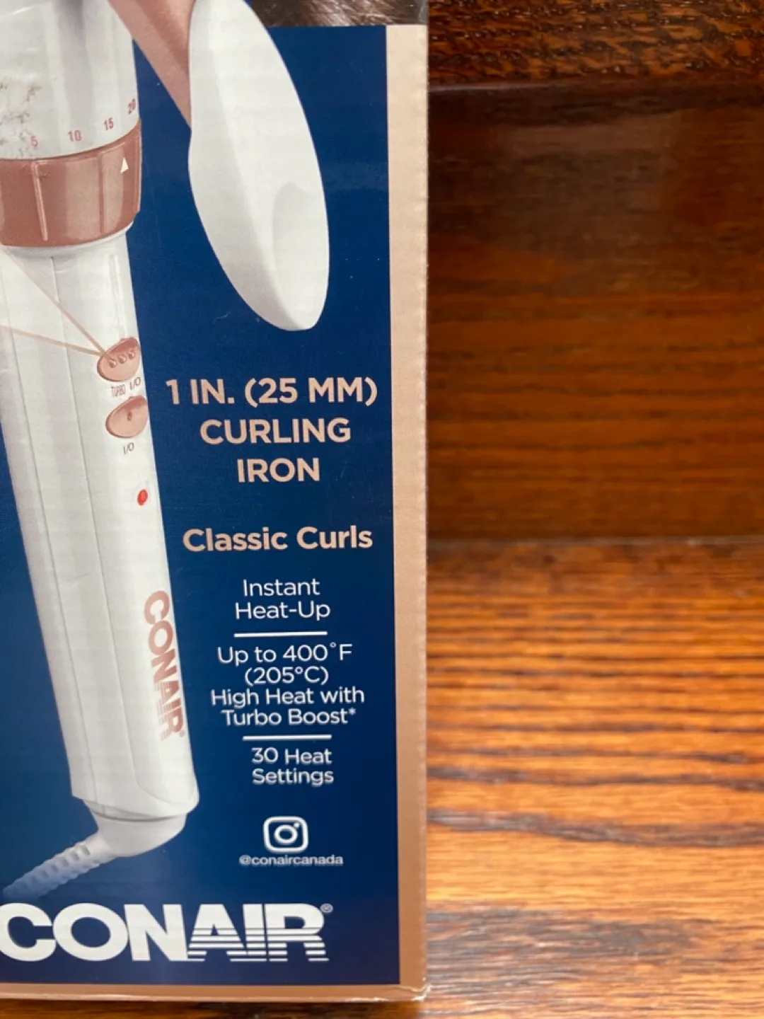 Conair CD701GNC 1-Inch Double Ceramic Curling Iron image indicator(6)