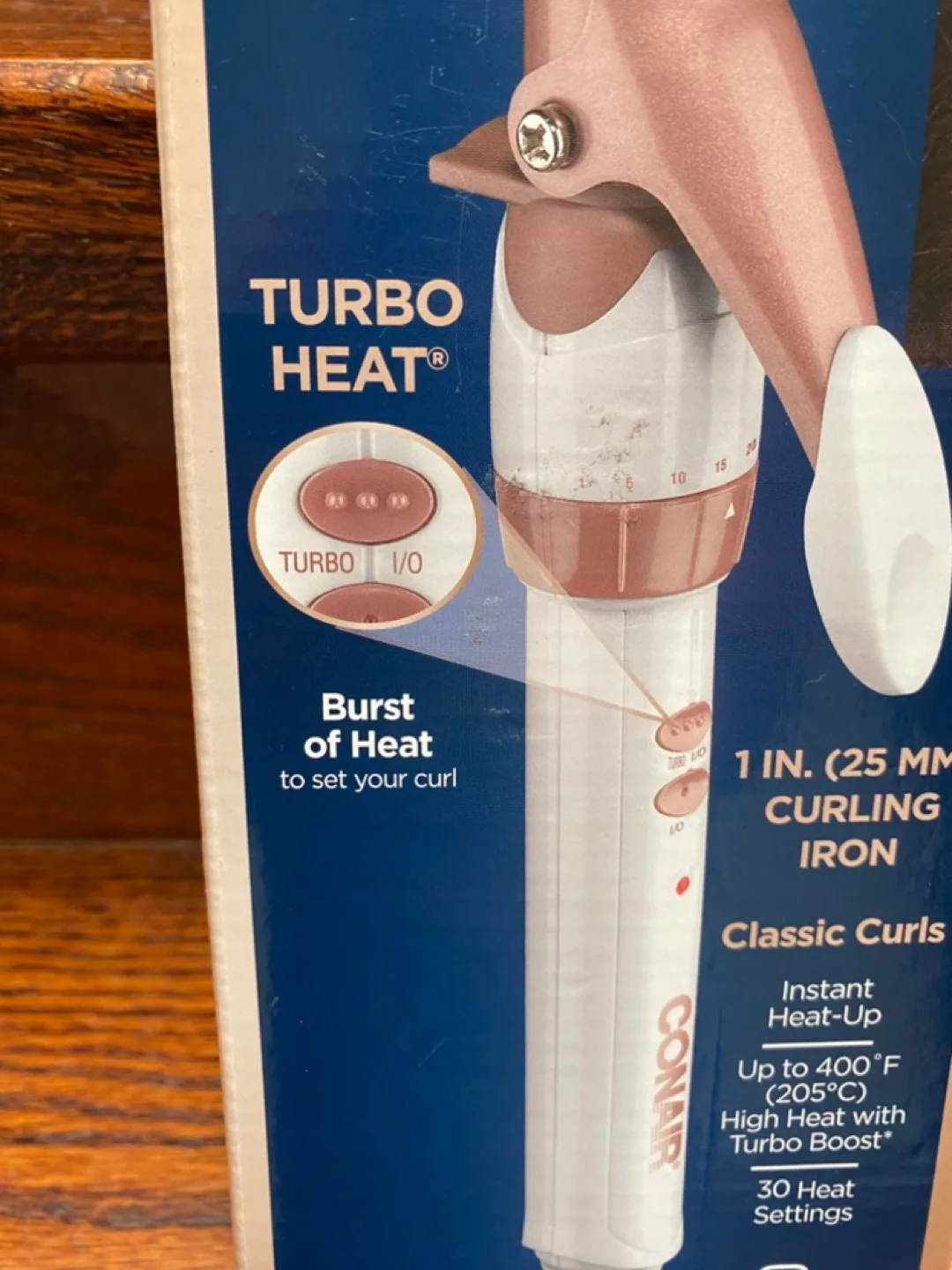 Conair CD701GNC 1-Inch Double Ceramic Curling Iron image indicator(5)