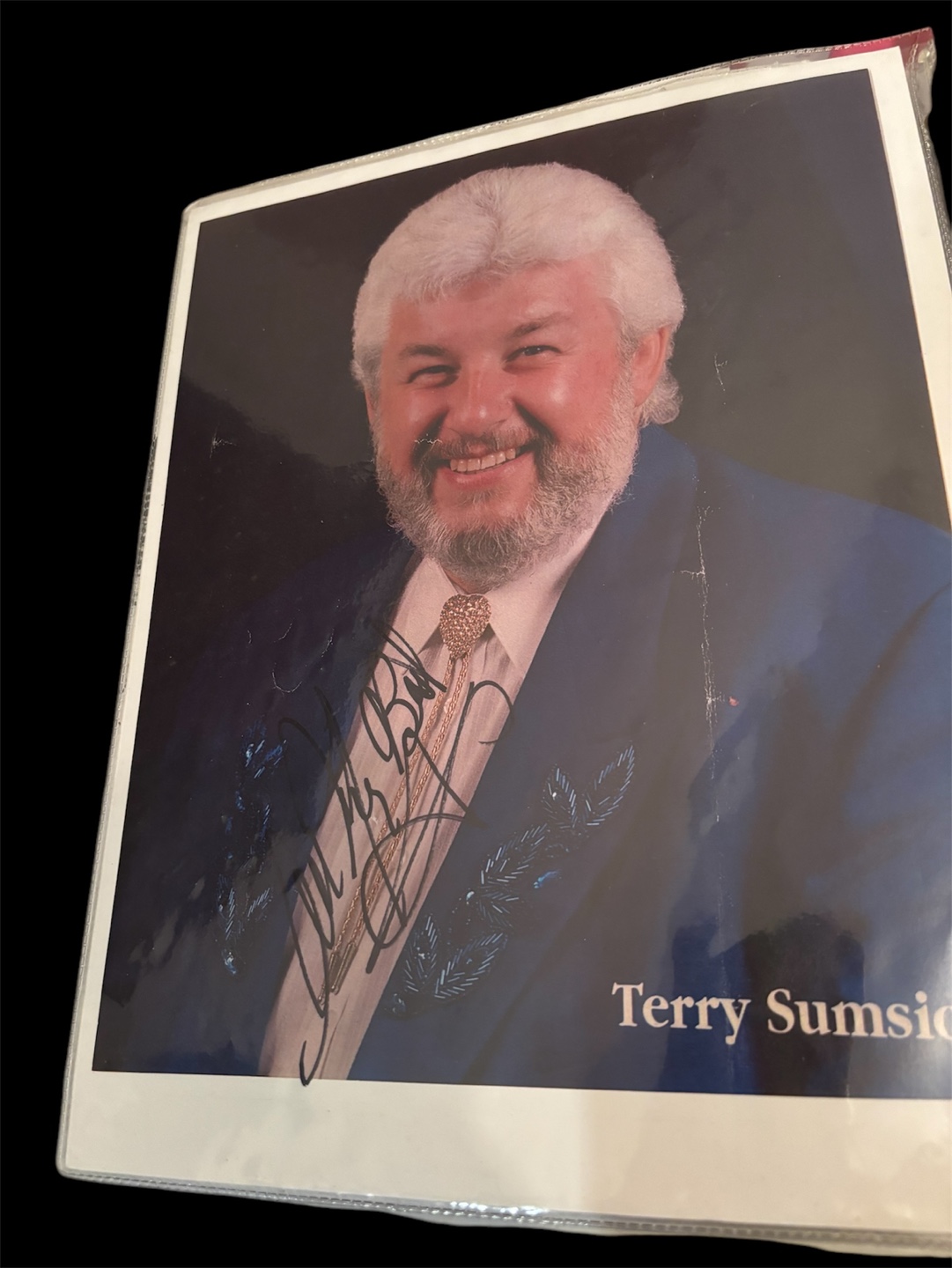 Autographed Terry Sumsiak 8x10 Photo 🏈
