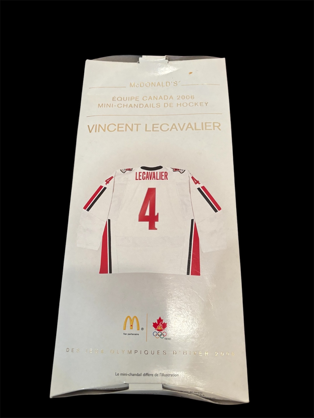 2006 McDonald's Team Canada Mini Hockey Jersey 🏈