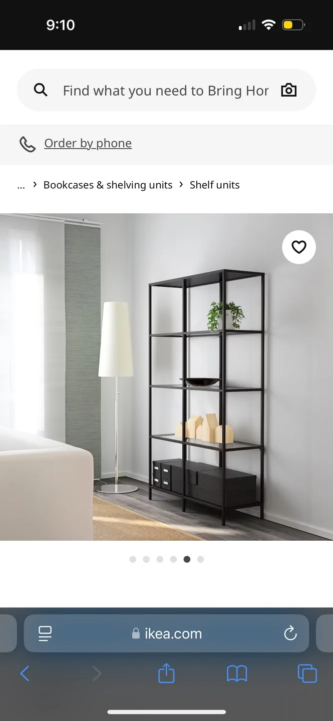 IKEA VITTSJO Shelving Unit thumbnail