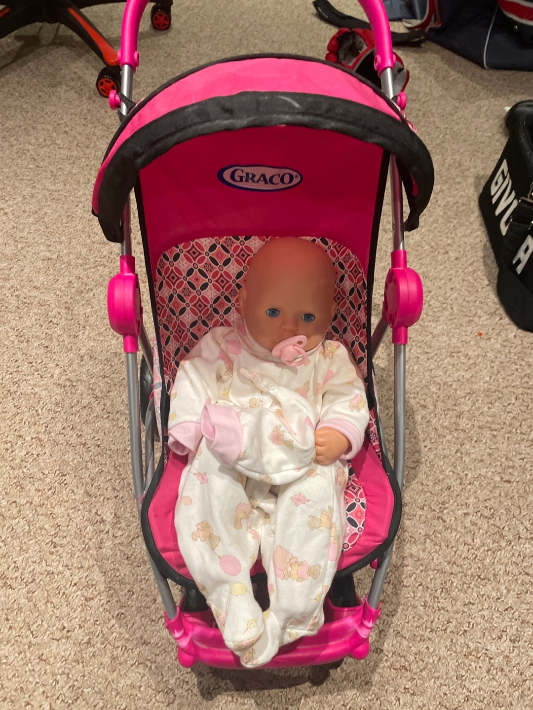 Graco Doll Stroller With Doll Karrot