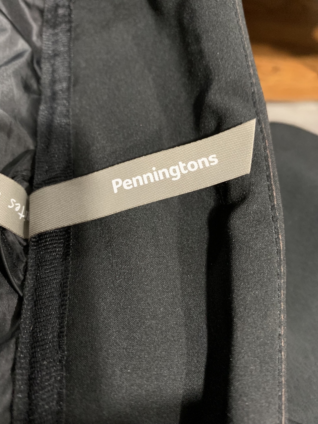 Penningtons Black Hooded Puffer Jacket - photo 3