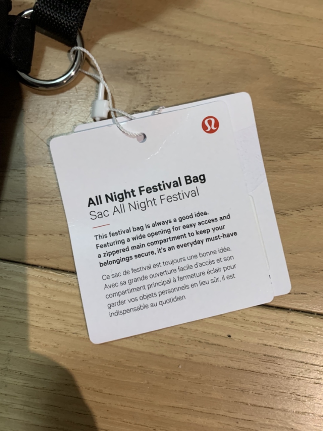 Lululemon All Night Festival Bag - Black - photo 3