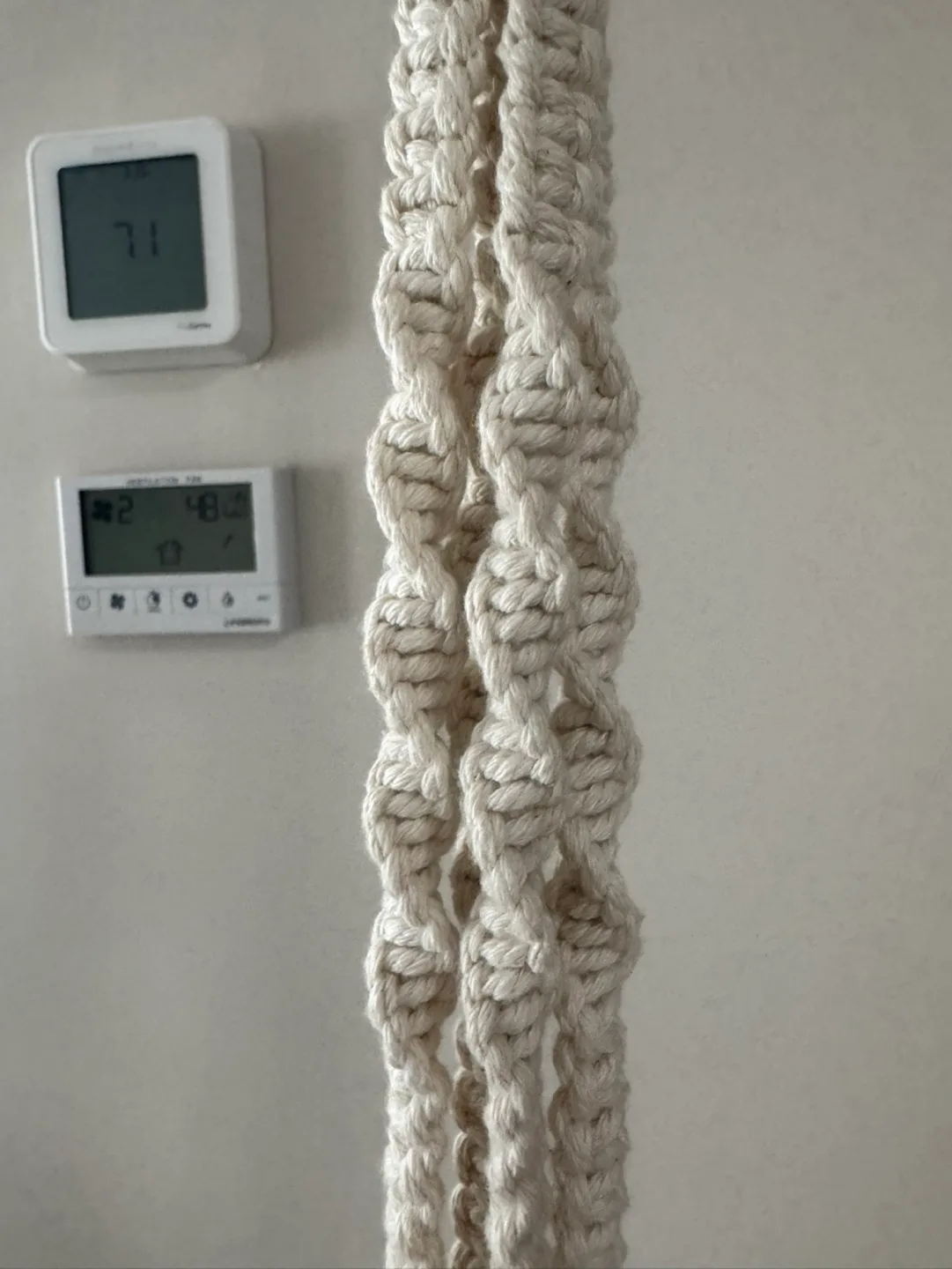 Macrame Plant Hanger (two plants) image indicator(2)
