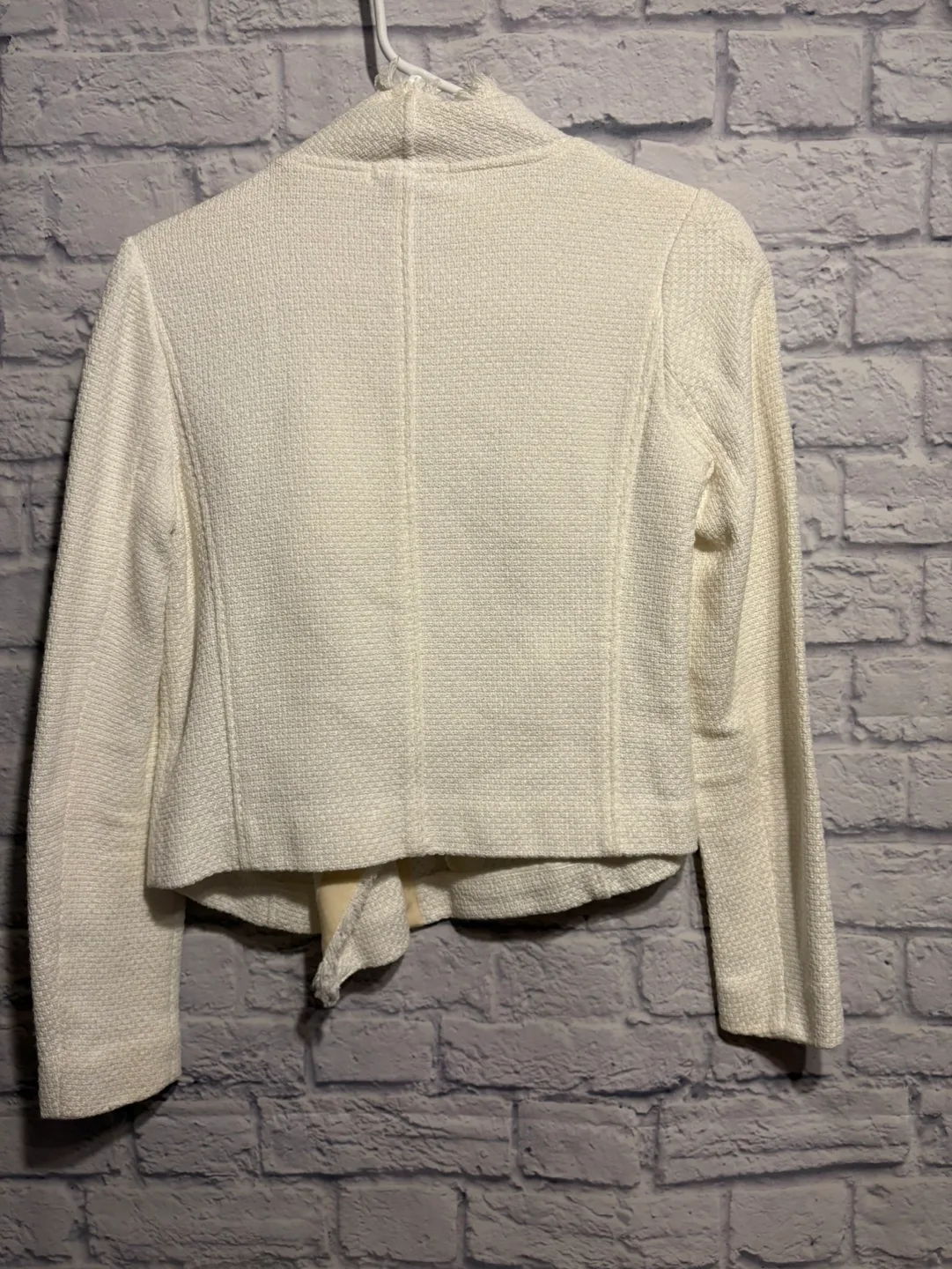 Vince Women's White Jacket Small image indicator(6)