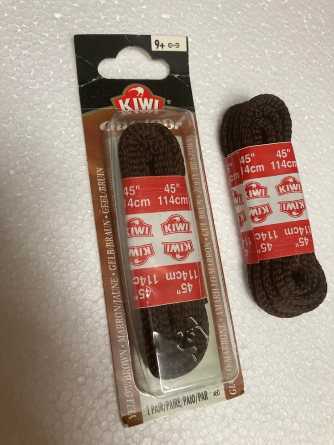 Kiwi Outdoor Shoelaces - Brown - 45" image indicator(2)