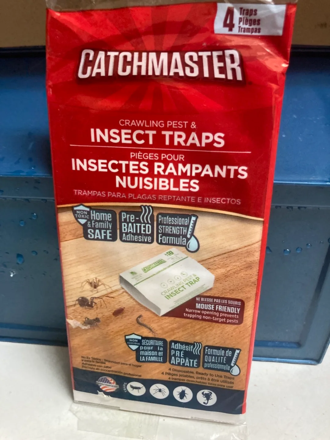 Catchmaster Crawling Pest & Insect Traps (4 Pack) image indicator(3)