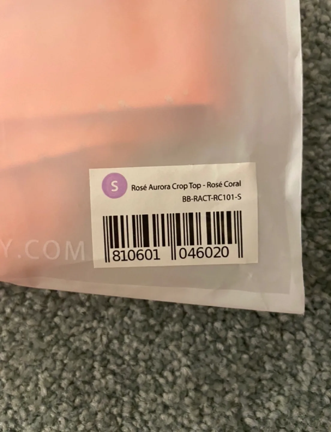 BNWT Buffbunny Rosé Aurora Crop Top 🏈 image indicator(5)