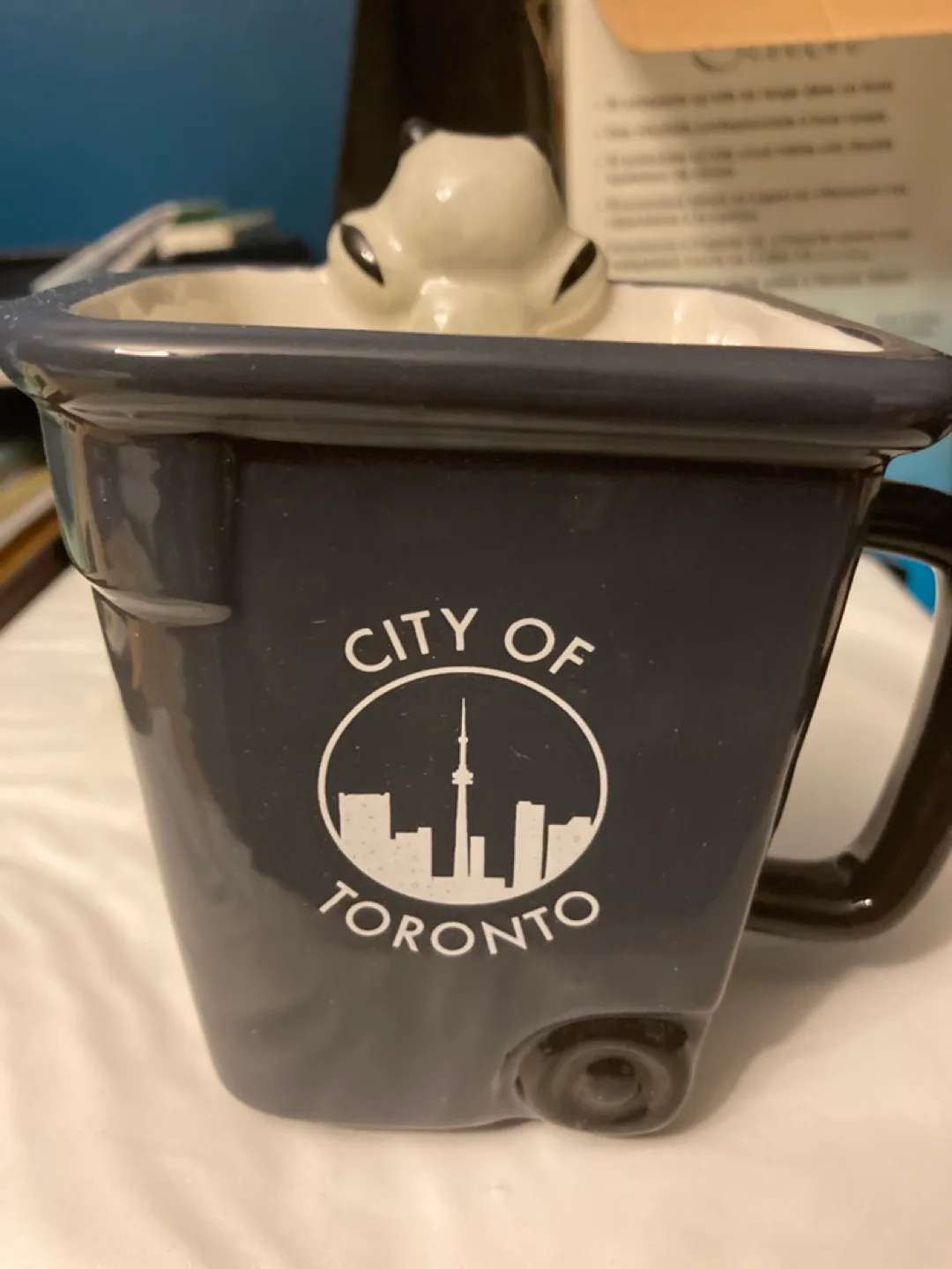 Toronto Raccoon Coffee Mug (trade image indicator(2)