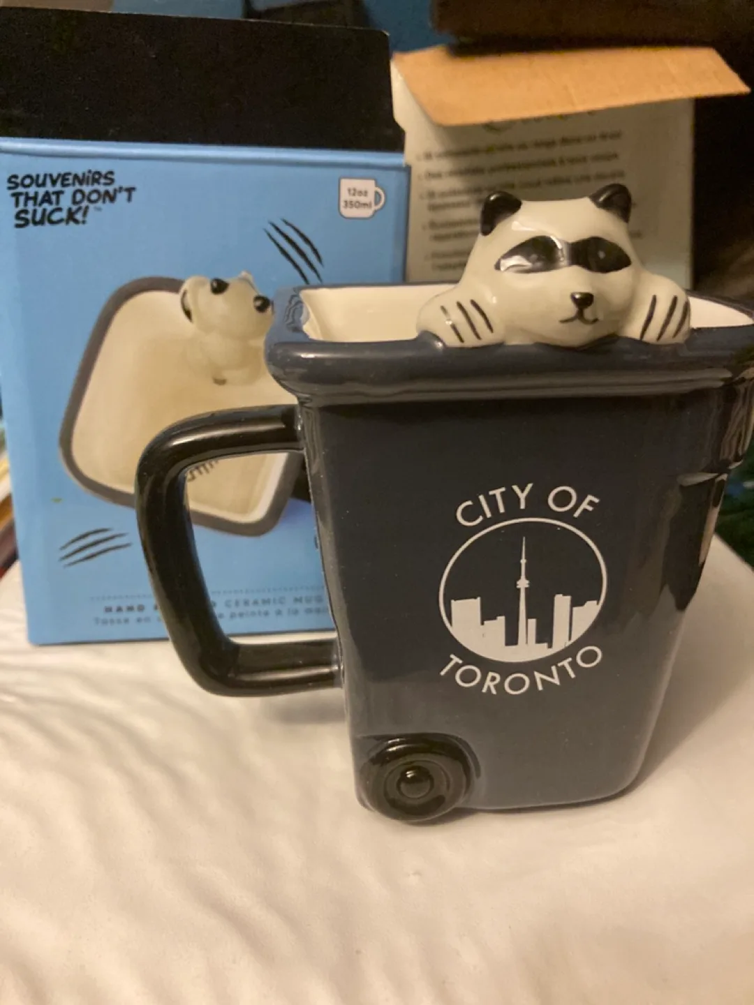 Toronto Raccoon Coffee Mug (trade image indicator(4)