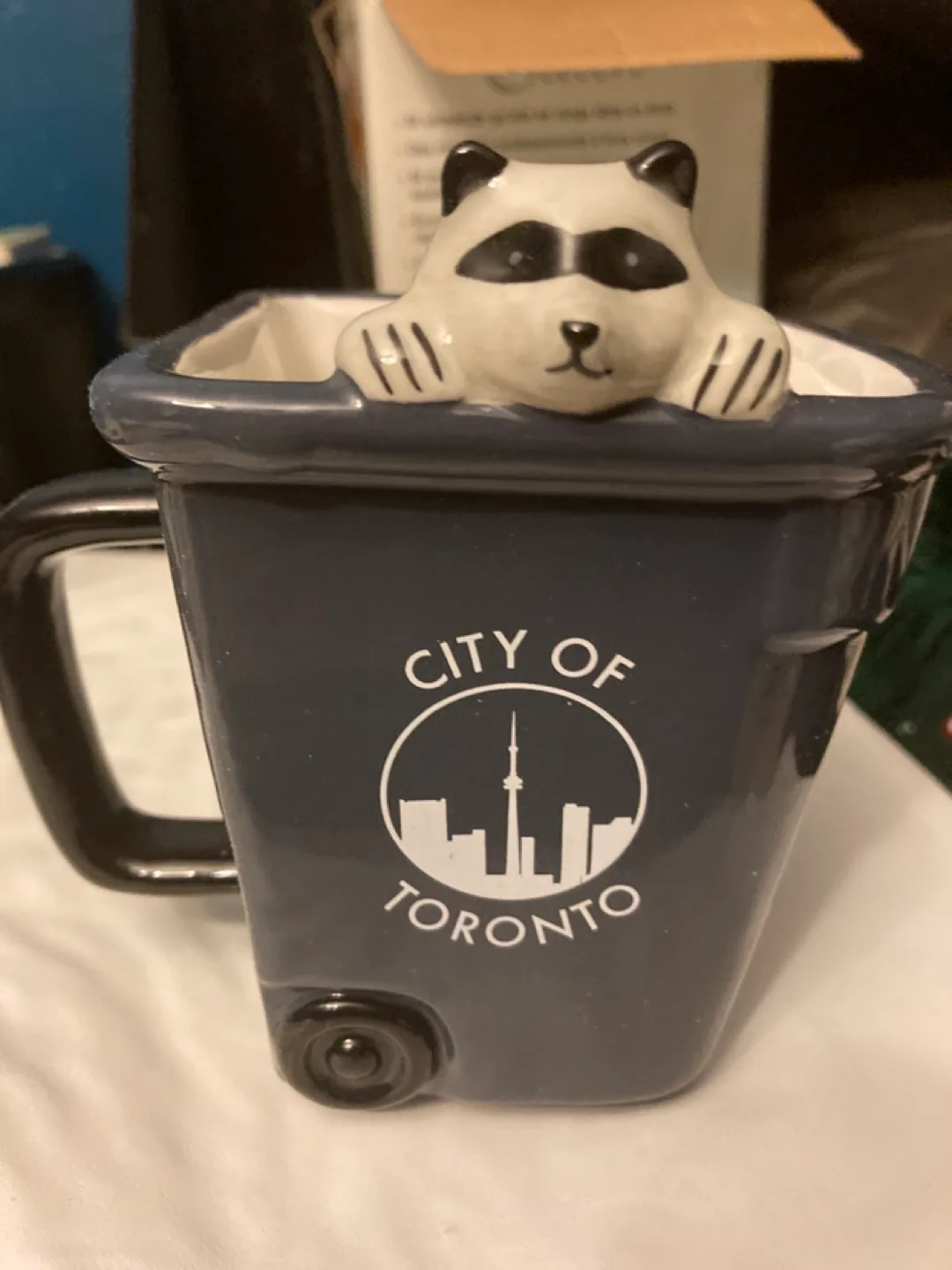 Toronto Raccoon Coffee Mug (trade image indicator(3)