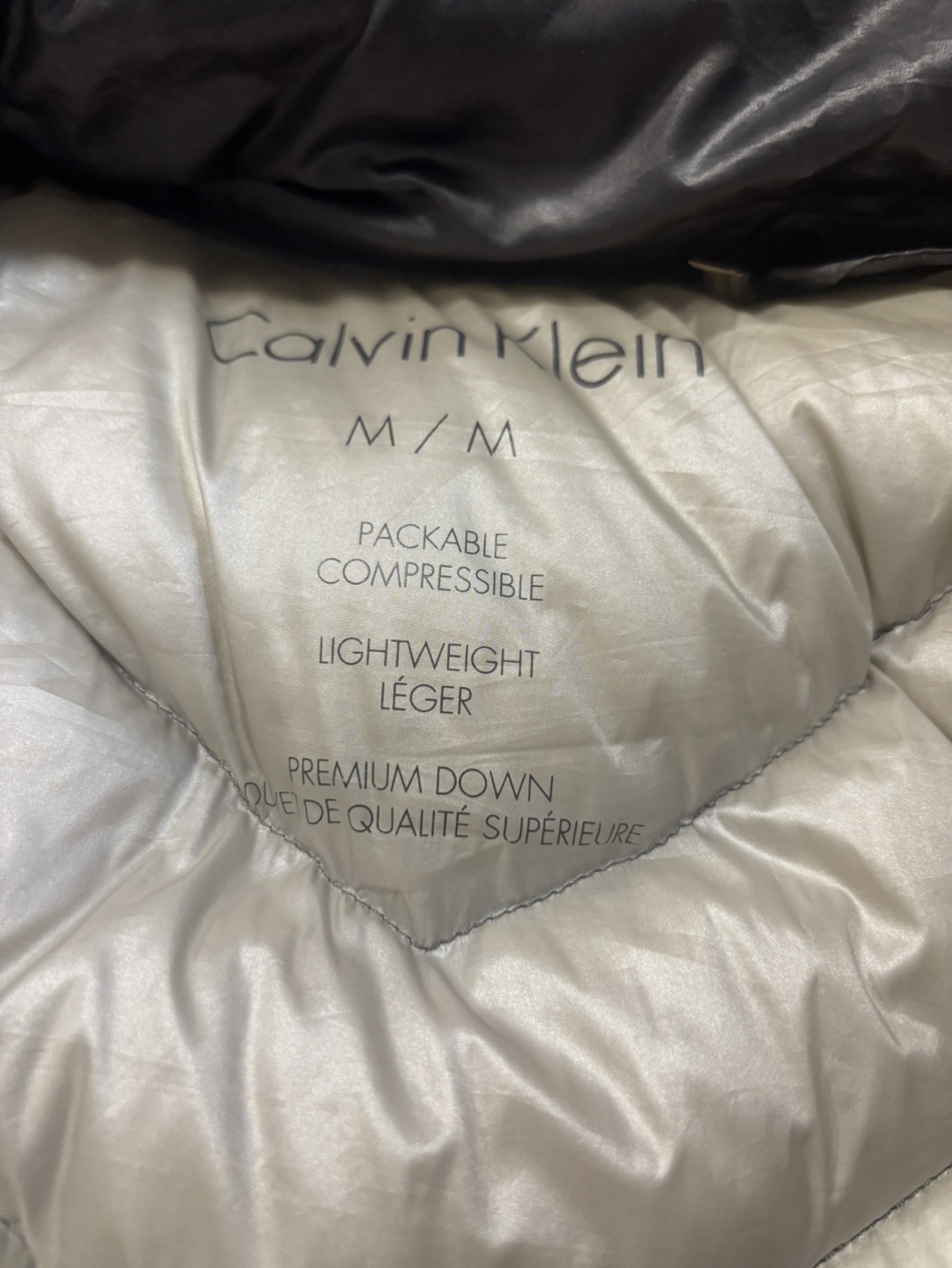 Calvin Klein Packable Down Jacket - women  Medium