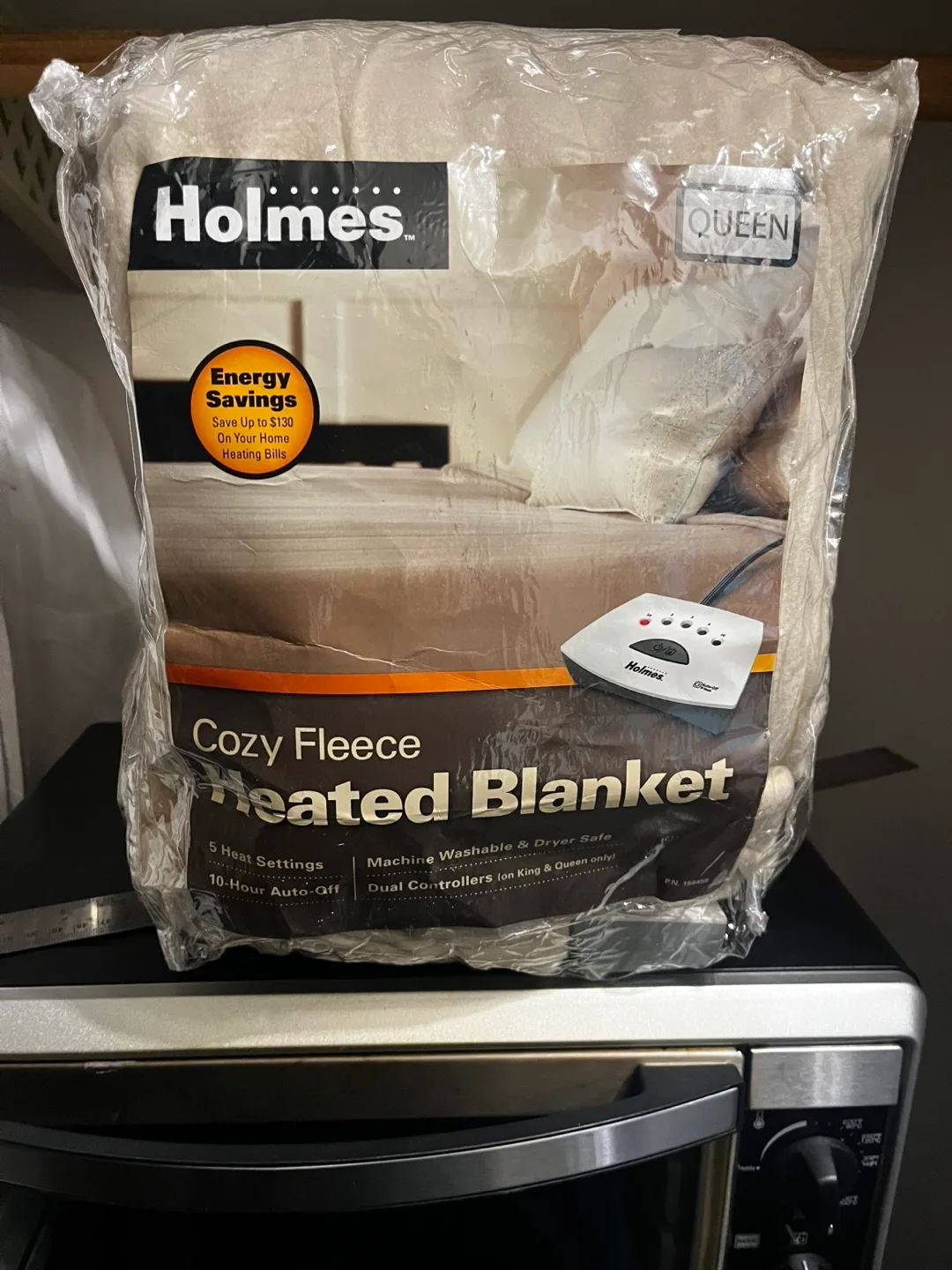 Holmes Cozy Fleece Heated Blanket - Queen Size thumbnail