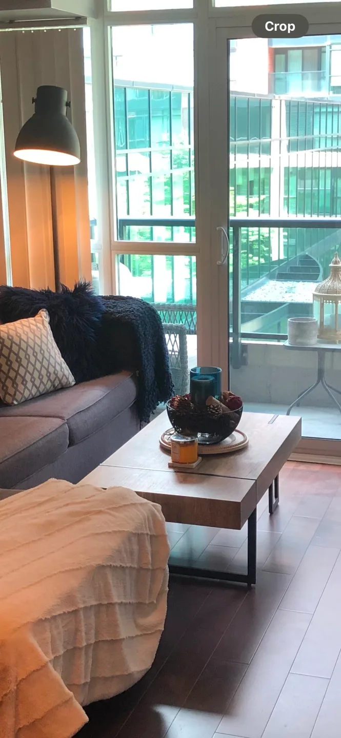 Modern Coffee Table with Metal Legs image indicator(2)