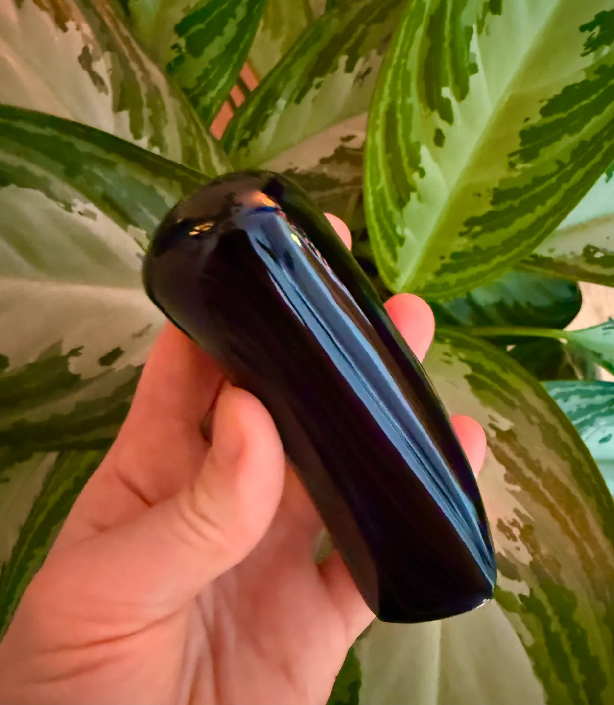 Genuine Obsidian Crystal Massage Tool image indicator(2)