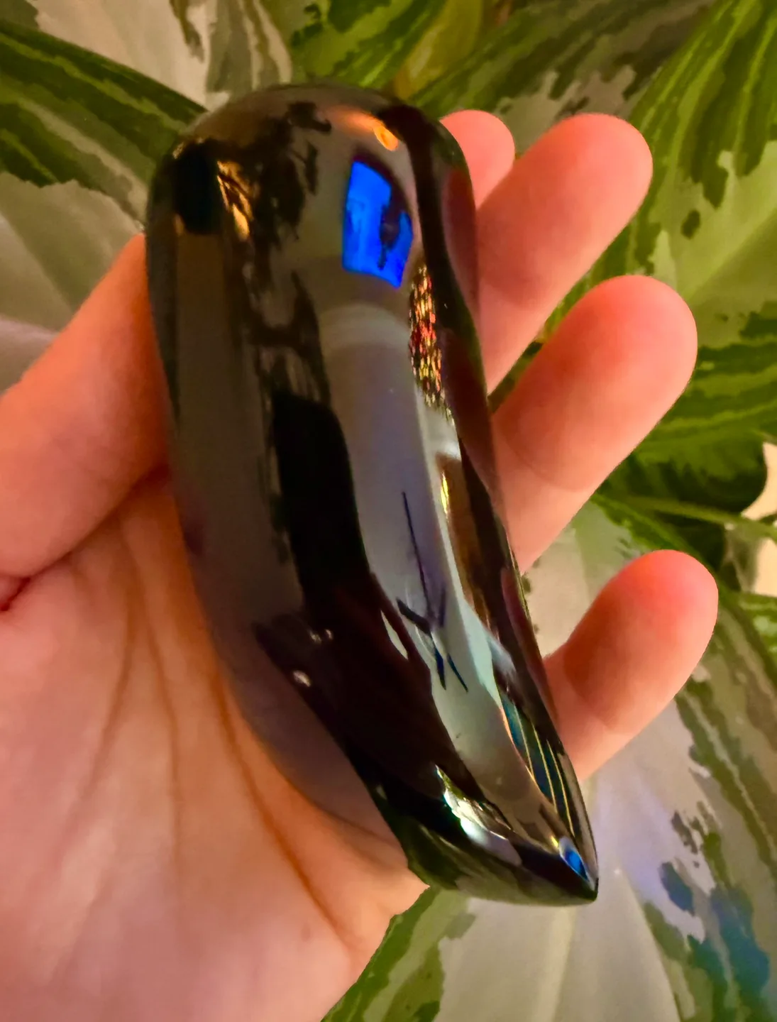 Genuine Obsidian Crystal Massage Tool image indicator(6)