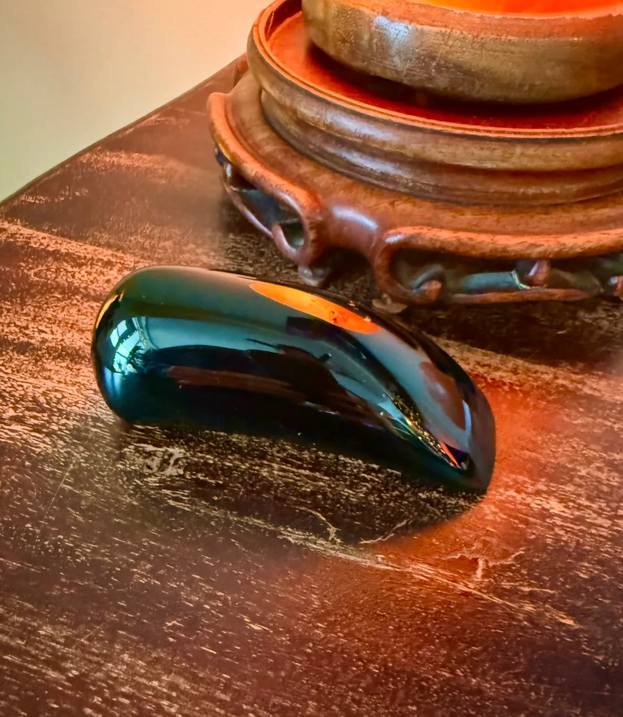 Genuine Obsidian Crystal Massage Tool image indicator(9)