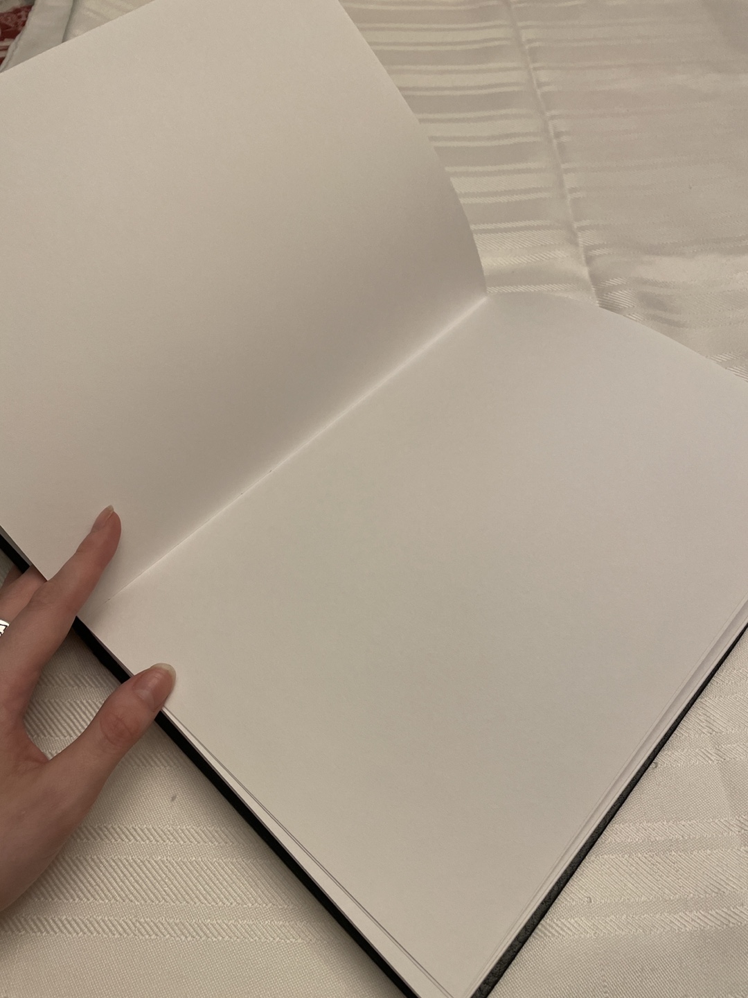 Large Black Sketchbook - Opens Flat! - photo 2