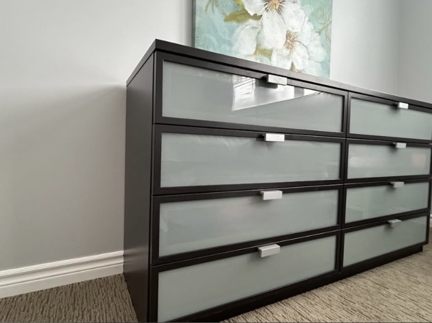 IKEA MALM 8-Drawer Dresser - Dark Brown - photo 2
