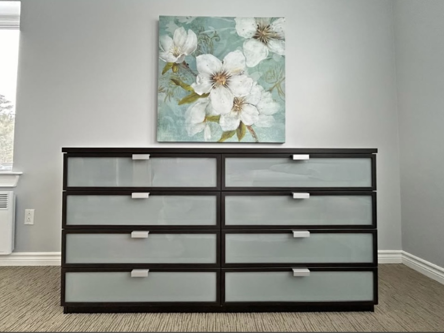 IKEA MALM 8-Drawer Dresser - Dark Brown