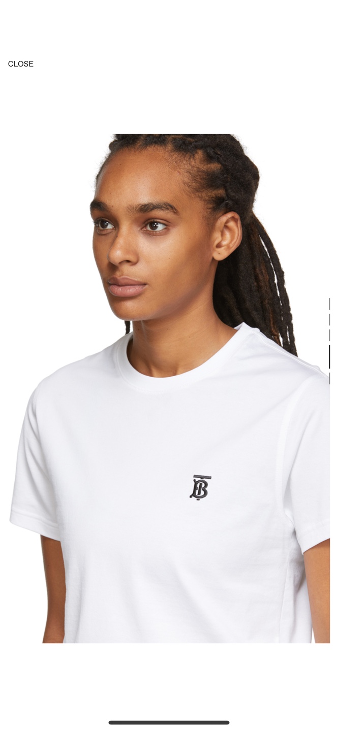 Burberry London England White T-Shirt - Size XS - photo 4
