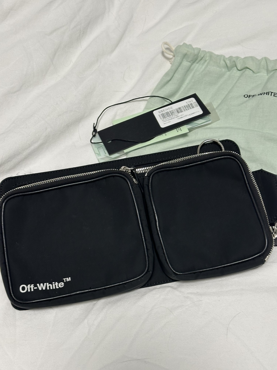 Off-White Black Waist Bag - photo 2