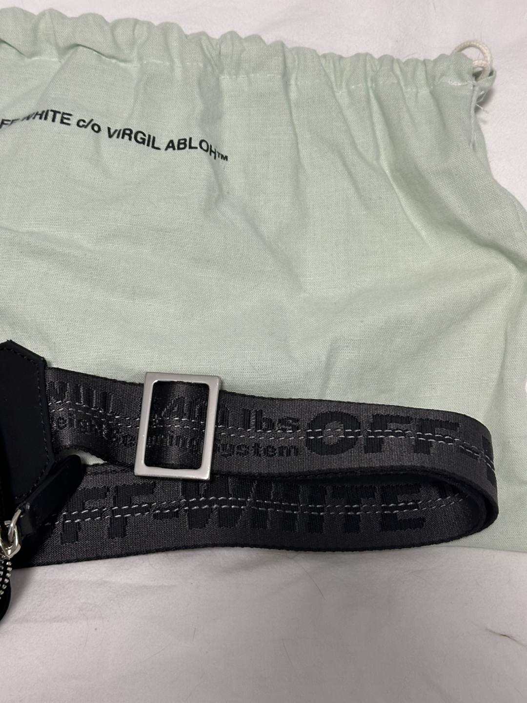 Off-White Black Waist Bag - photo 3