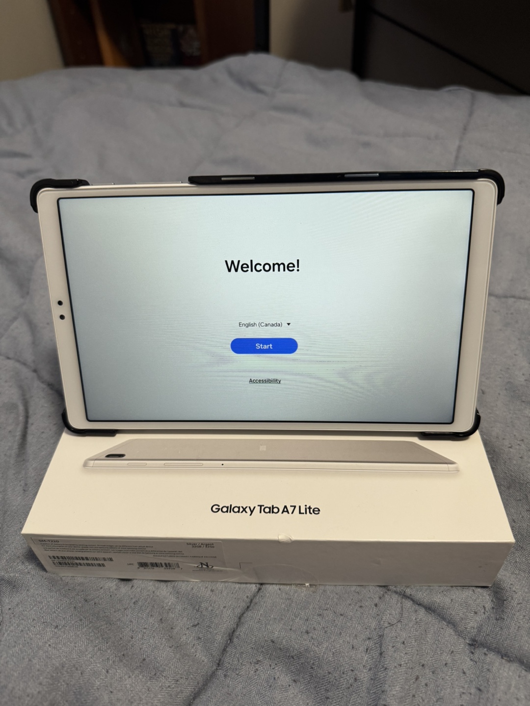 Samsung Galaxy Tab A7 Lite - with Box and Case - photo 2