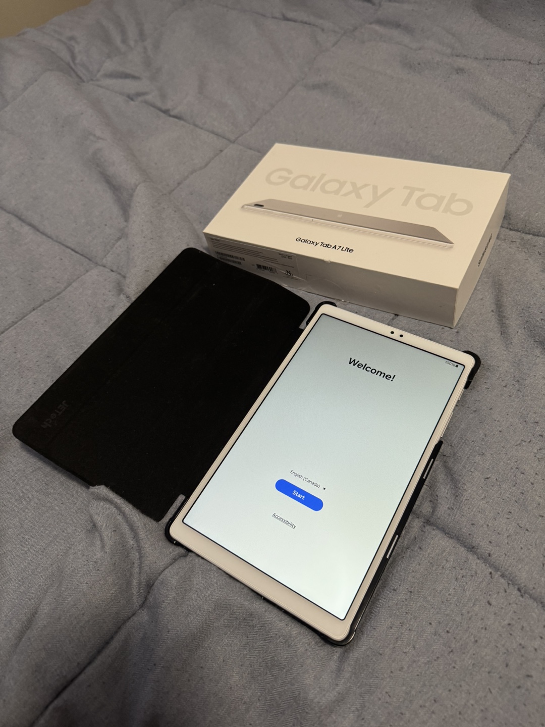 Samsung Galaxy Tab A7 Lite - with Box and Case - photo 3