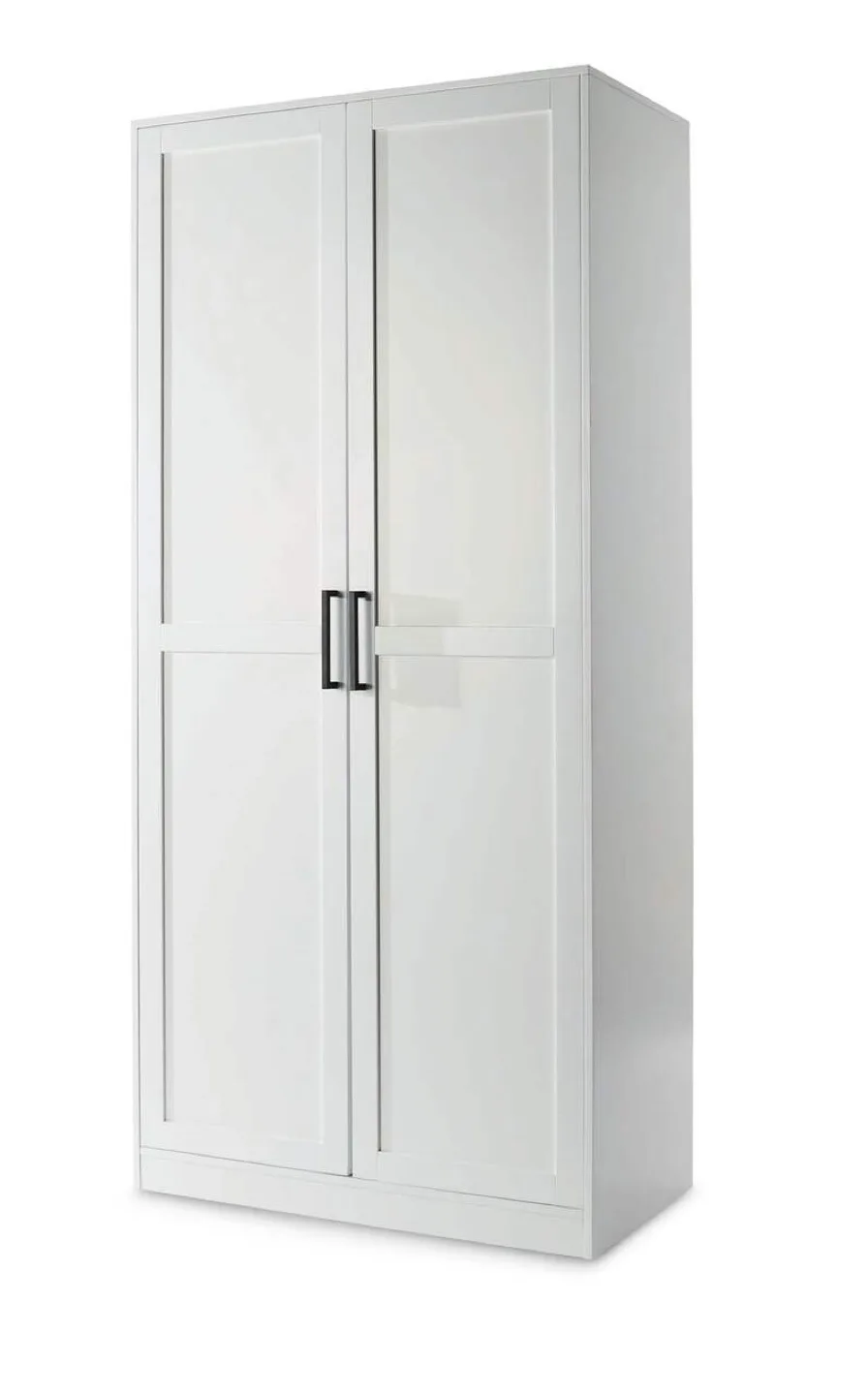 CANVAS 2-Door Wardrobe with Pull-out Mirror▫️BRAND NEW▫️ image indicator(2)