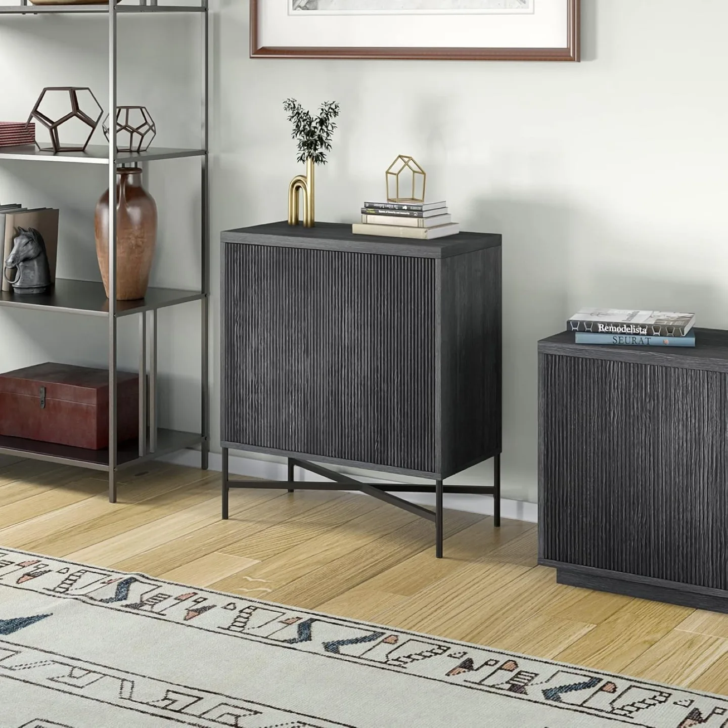Accent Storage Cabinet Charcoal Gray ▫️BRAND NEW▫️ image indicator(3)