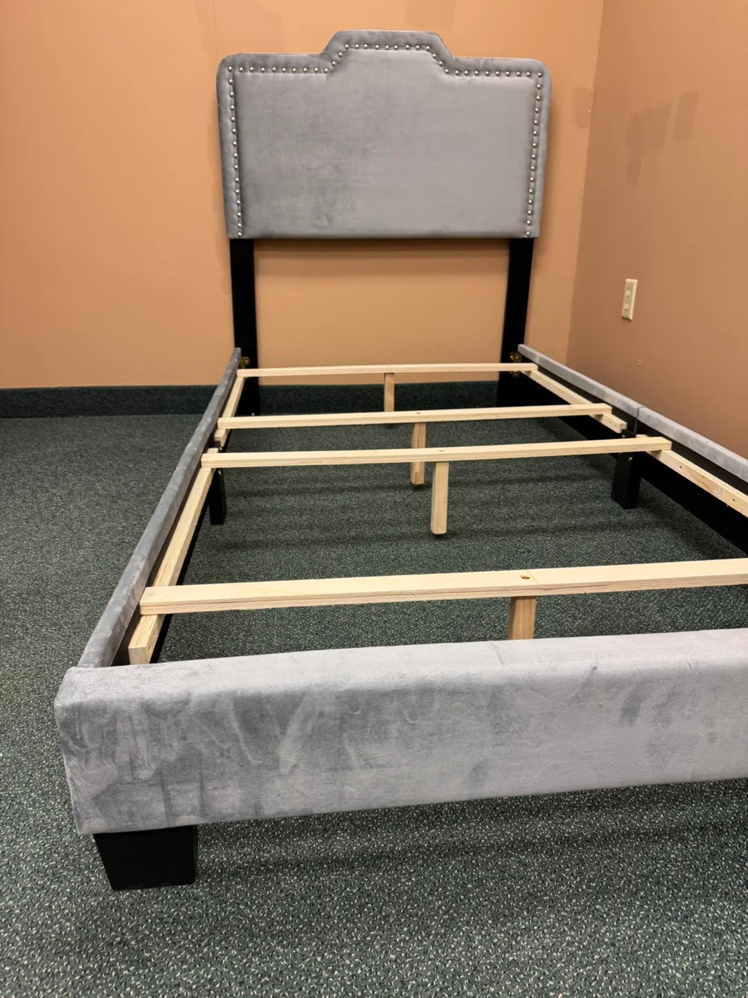 Twin Upholstered Bed Frame image indicator(3)