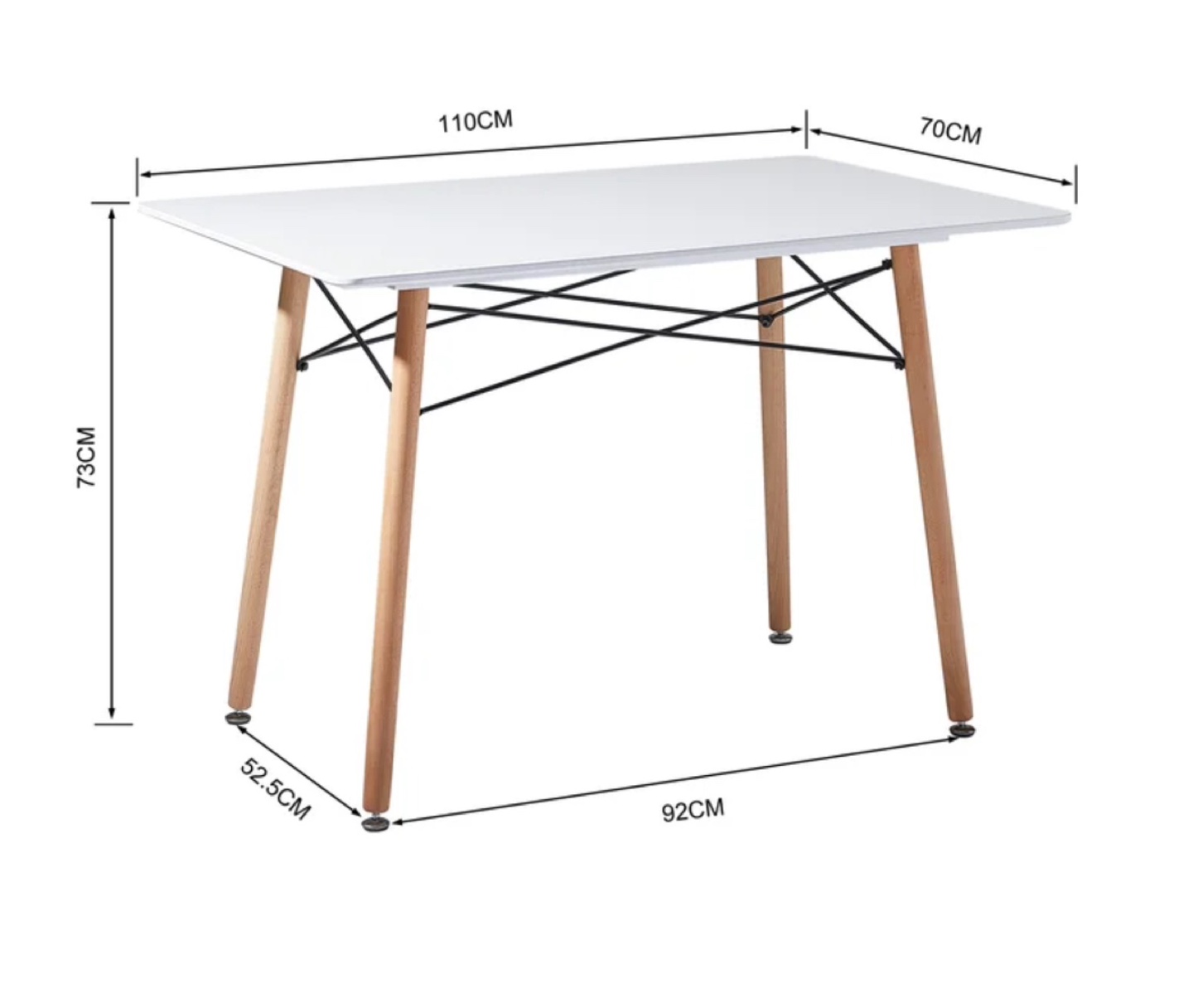 Mid-Century Modern Dining Table - photo 2