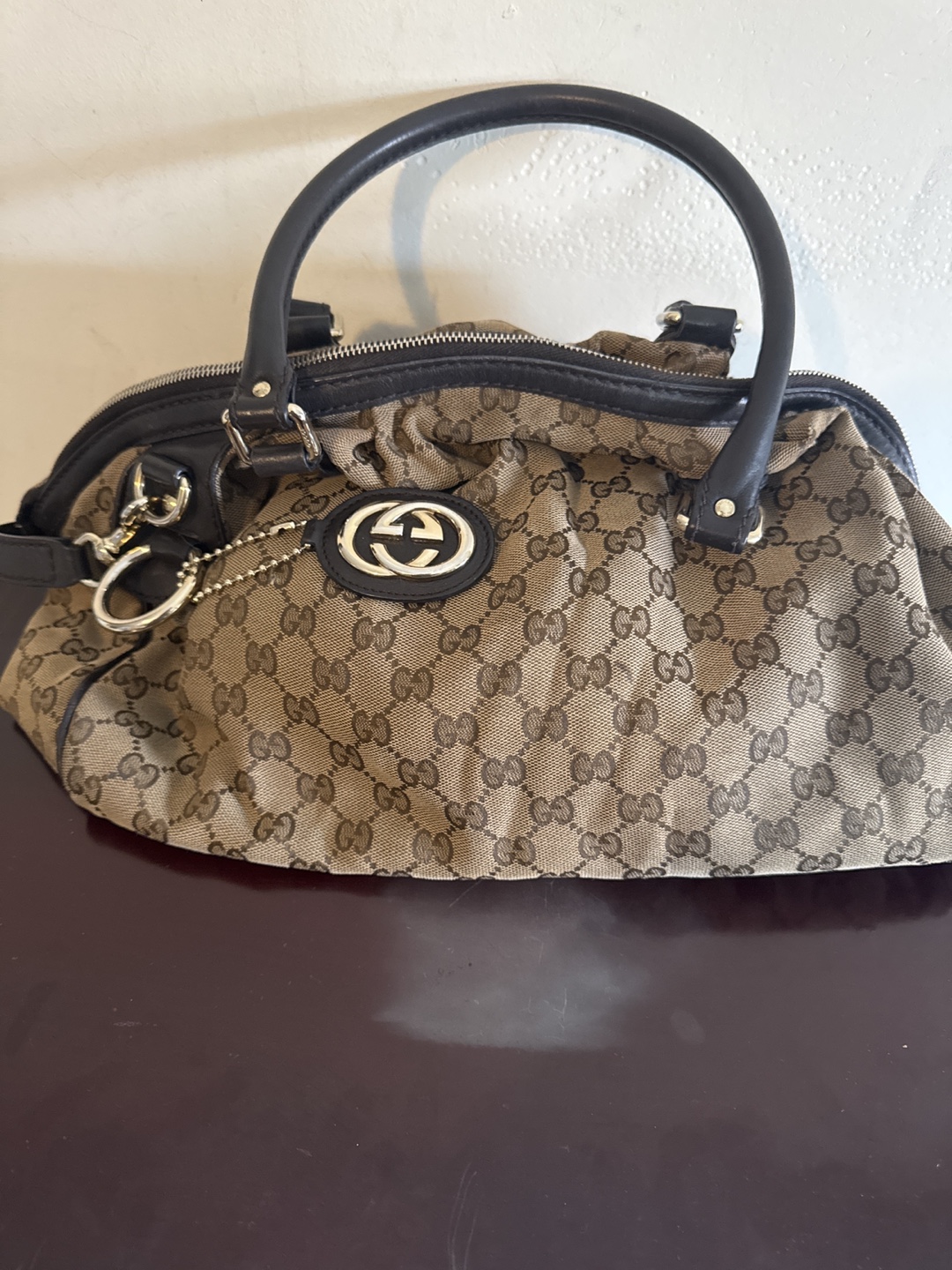Gucci GG Canvas Handbag