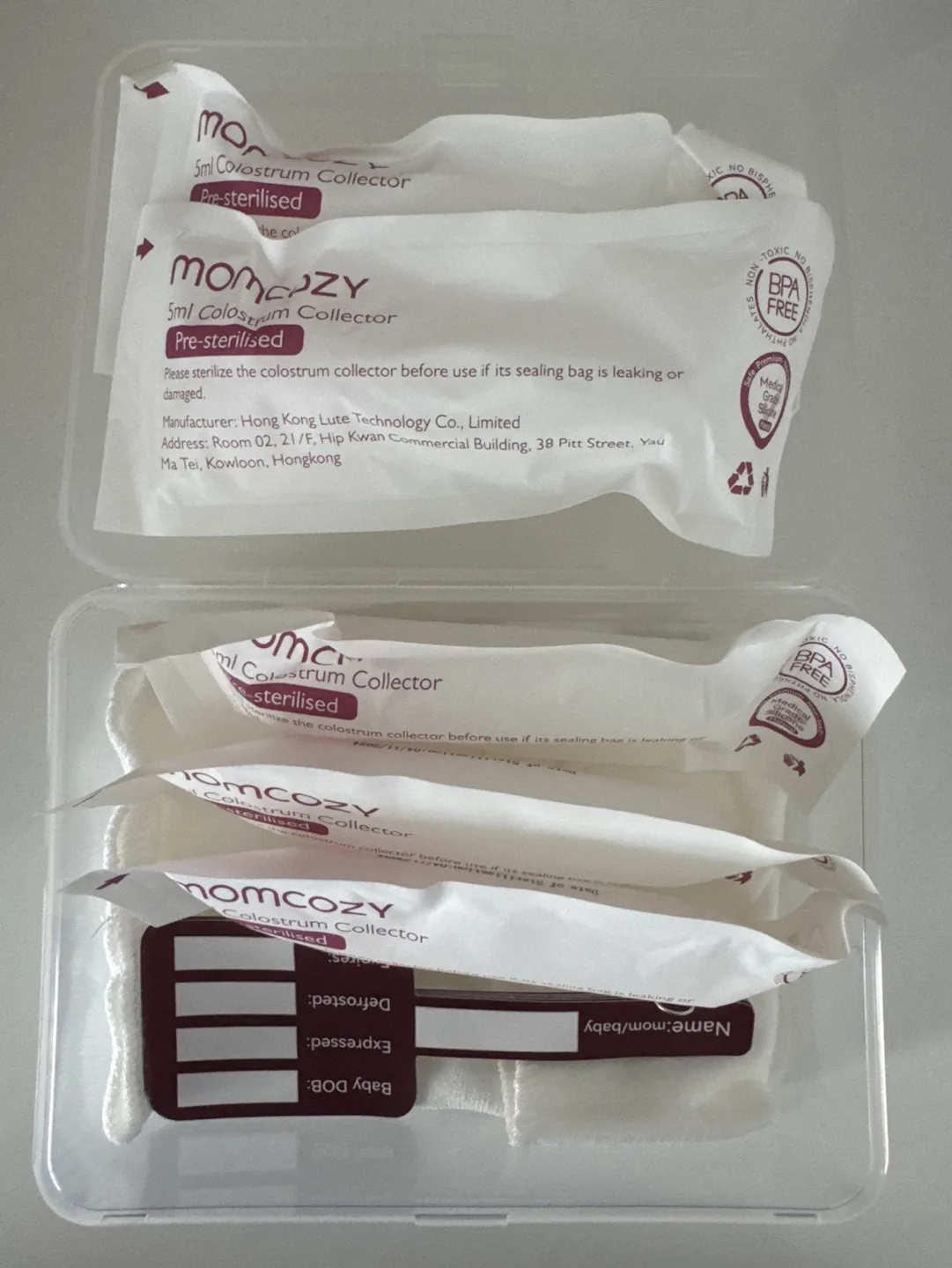 Momcozy Silicone Colostrum Collectors image indicator(4)