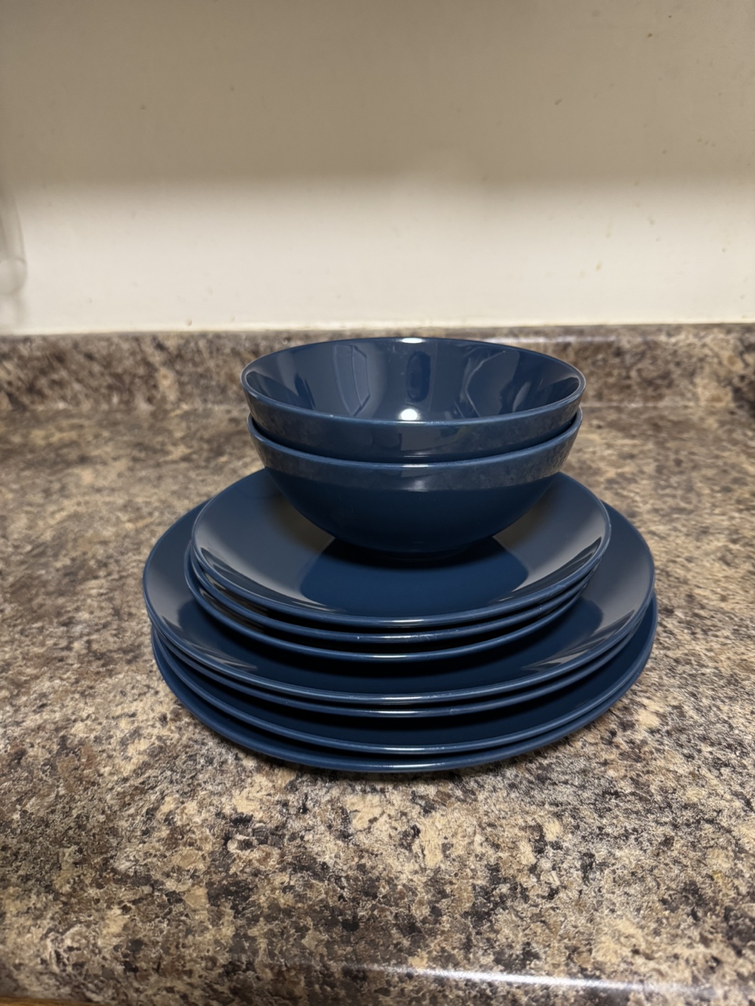 Dark Blue Dinnerware Set - photo 3