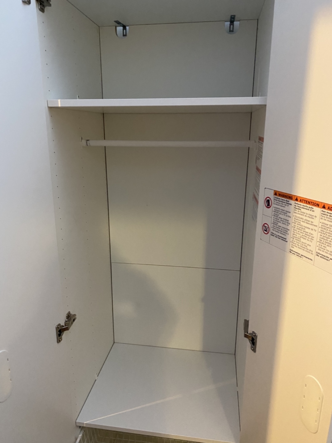 IKEA HEMNES White Wardrobe - photo 4