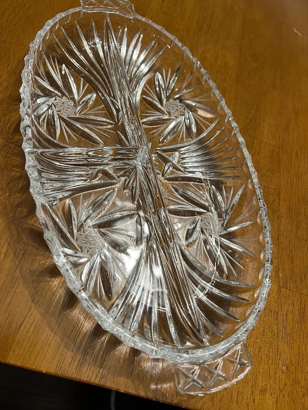 Crystal Serving Platter Set. 💚 image indicator(3)