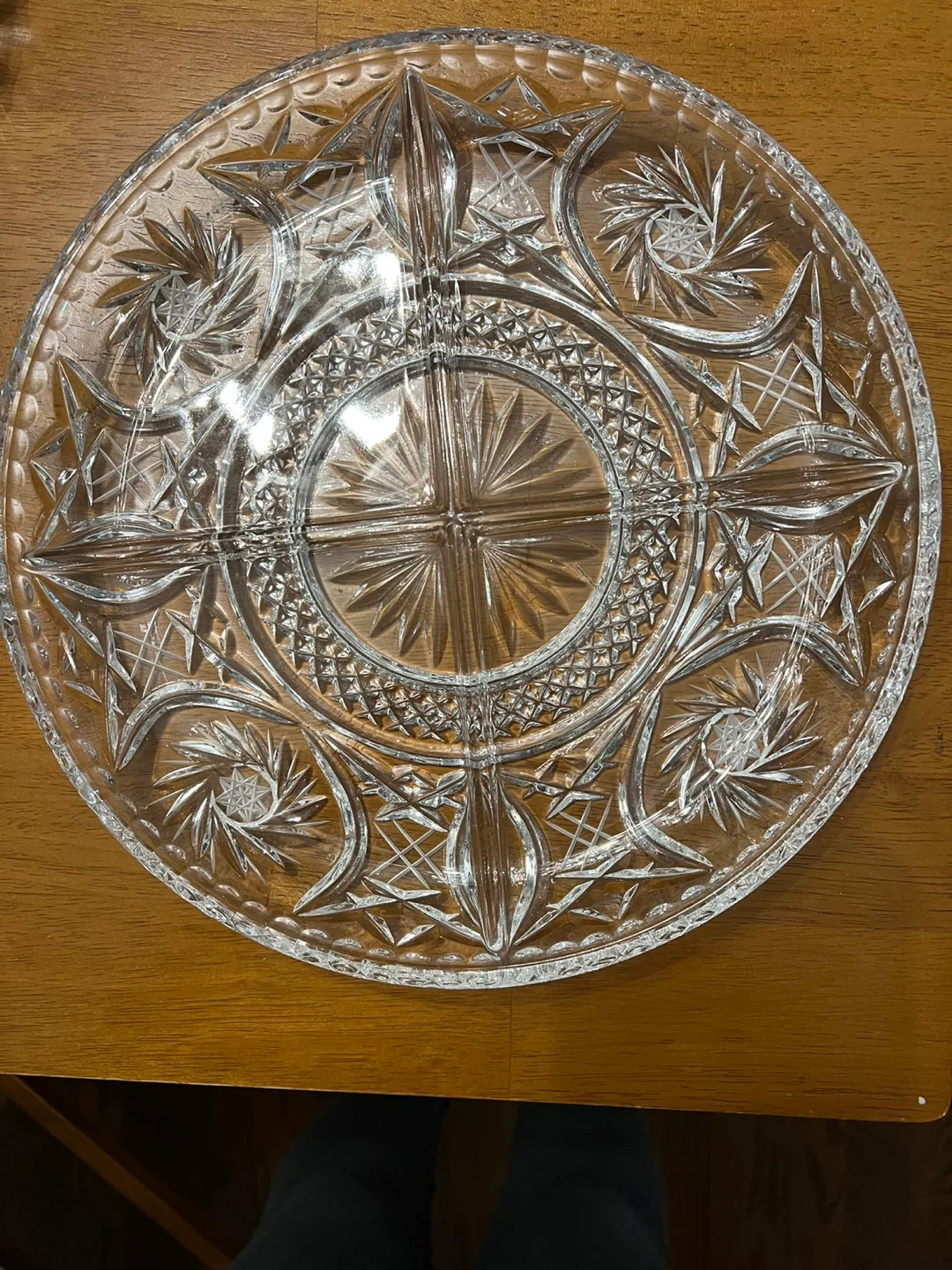 Crystal Serving Platter Set. 💚 image indicator(2)