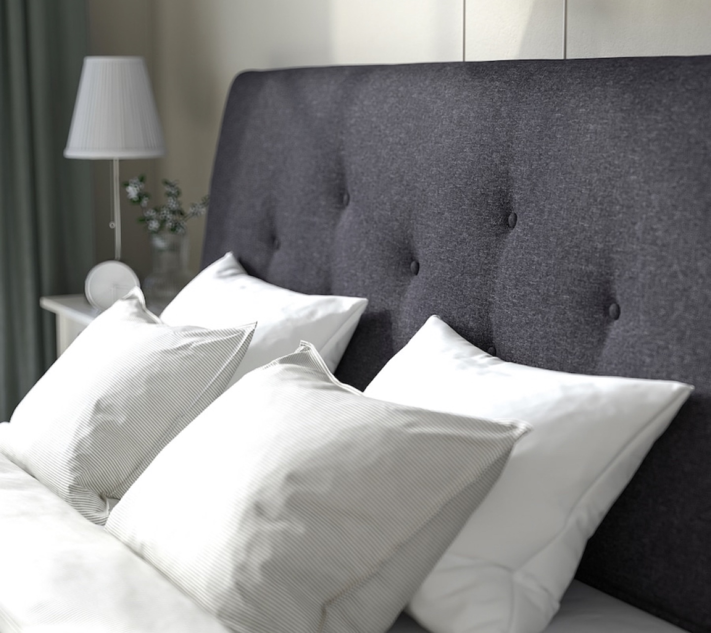 IKEA IDANÄS Queen Upholstered Storage Bed - Gunnared Dark Gray - photo 2