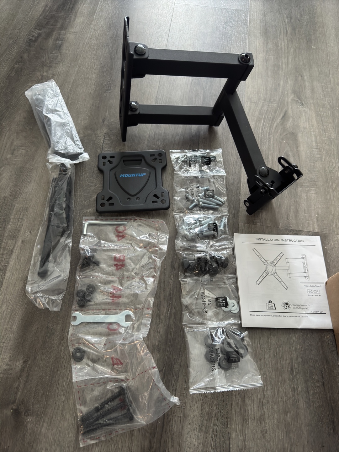 MOUNTUP Full Motion TV Wall Mount - photo 3