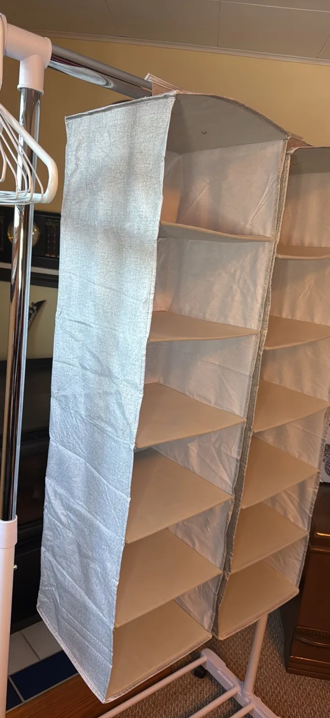 Set of Two Hanging Closet Organizers image indicator(2)