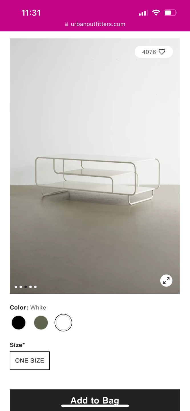 Urban Outfitters Alana Three-Tiered Coffee Table - photo 2